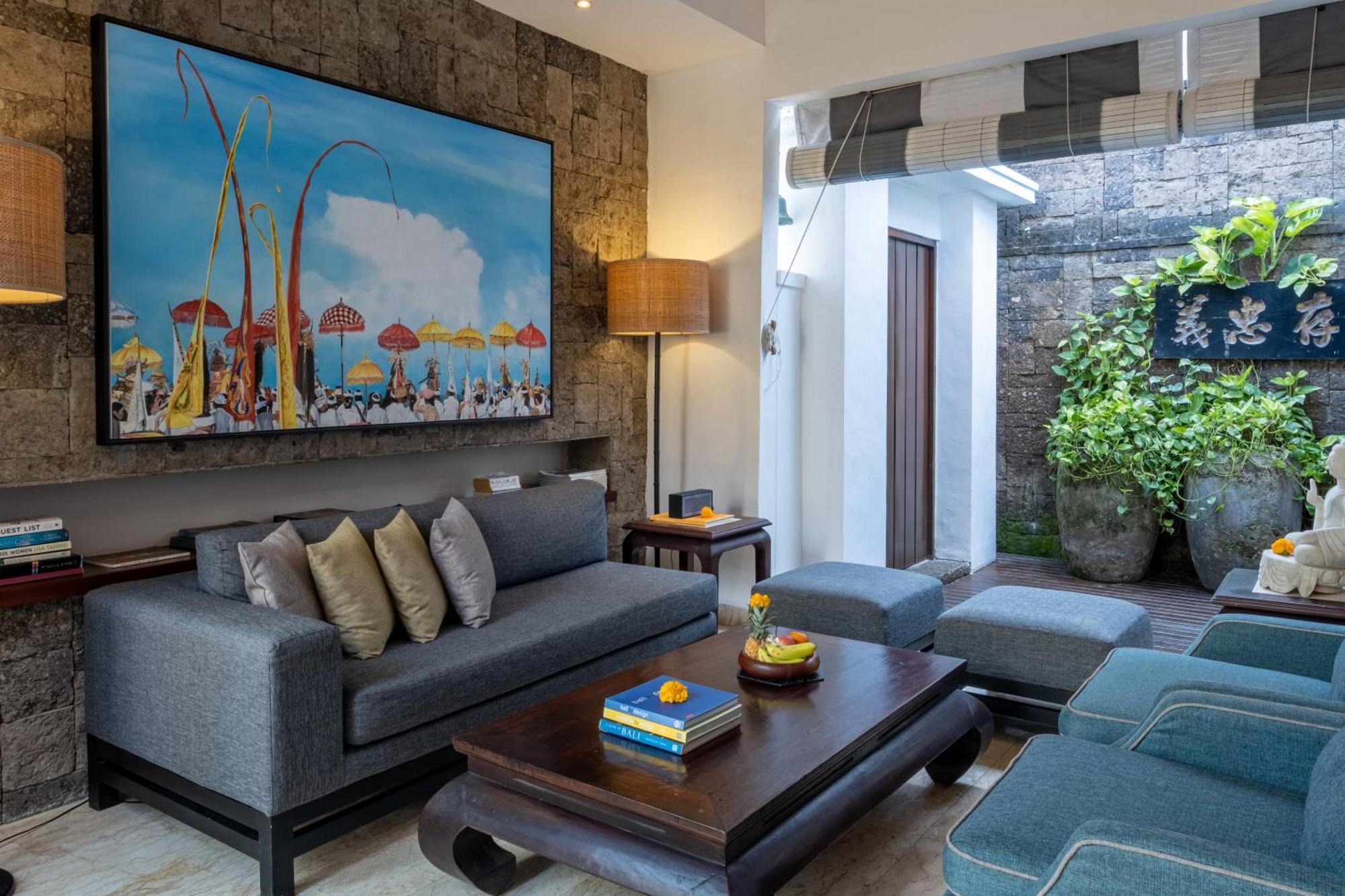 Mosan House: Art-Filled Gem Near Beach & Seminyak Square Exterior photo