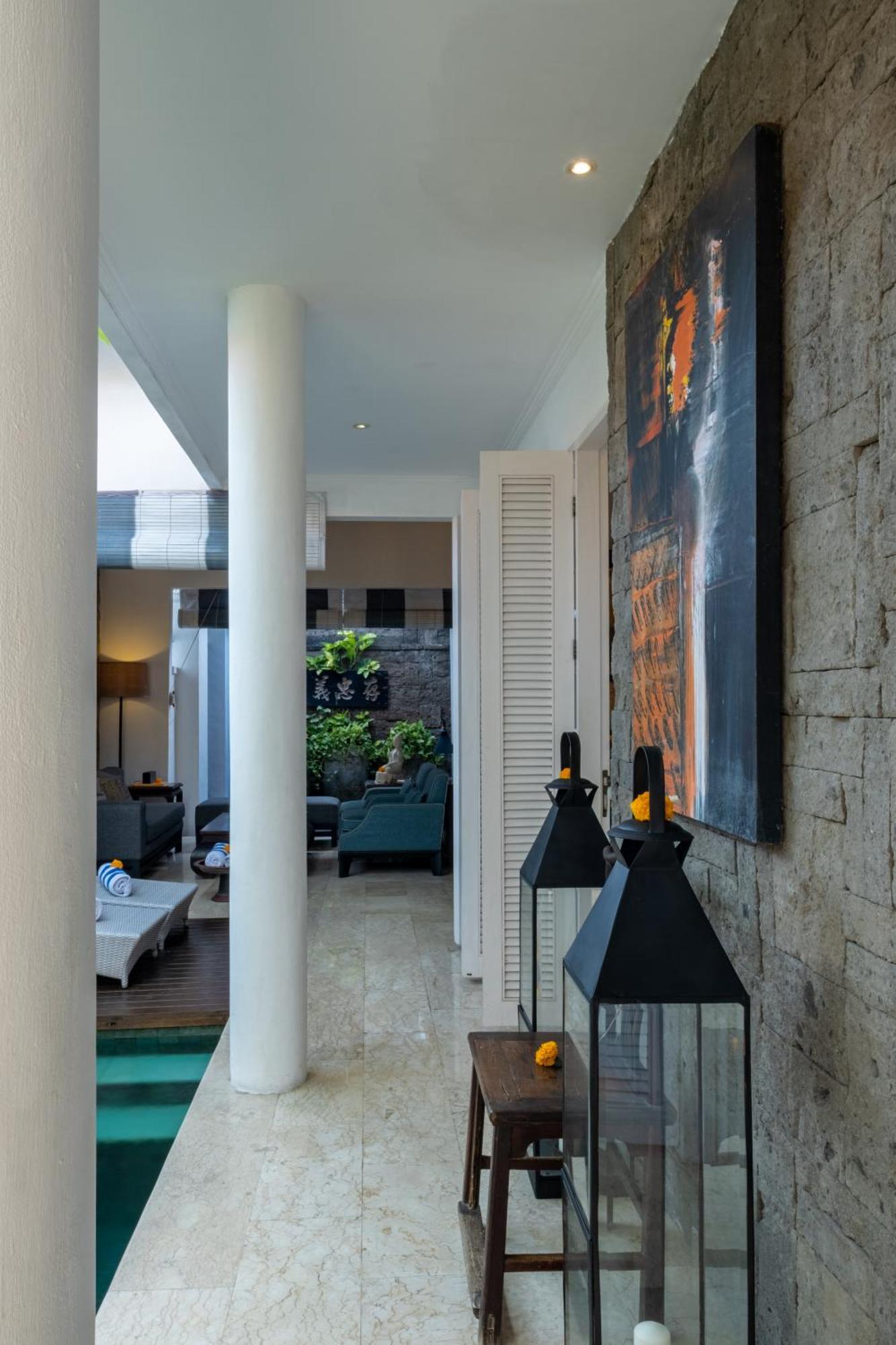 Mosan House: Art-Filled Gem Near Beach & Seminyak Square Exterior photo